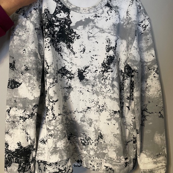 HUGO Dnowcam Sweatshirt in Snow Camouflage print - Picture 2 of 6